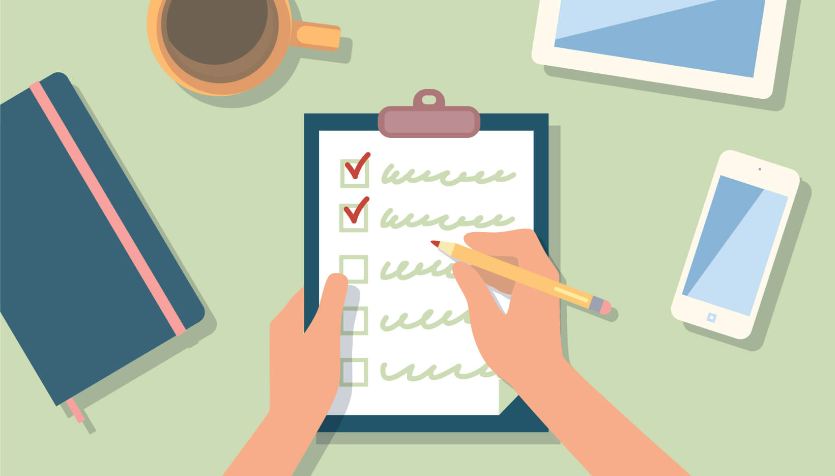 checklist để chăm sóc nhà hiệu quả